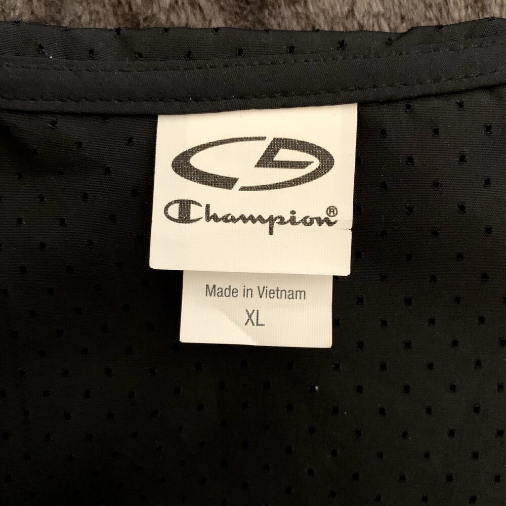 C9 by Champion Windbreaker Hooded Women's Black Size XL - Picture 3 of 11